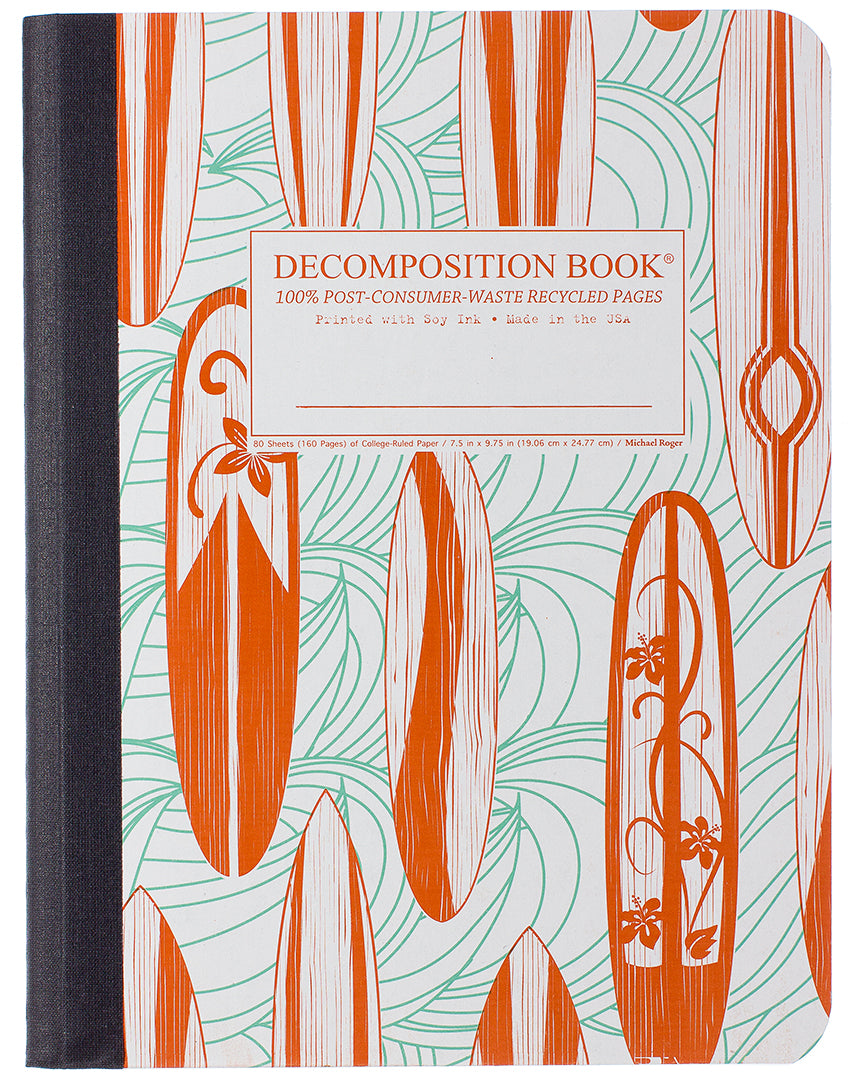 Classic Surfboards Decomposition Book