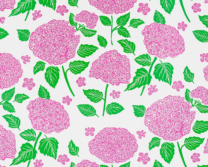 Pink Hortensia Decomposition Book