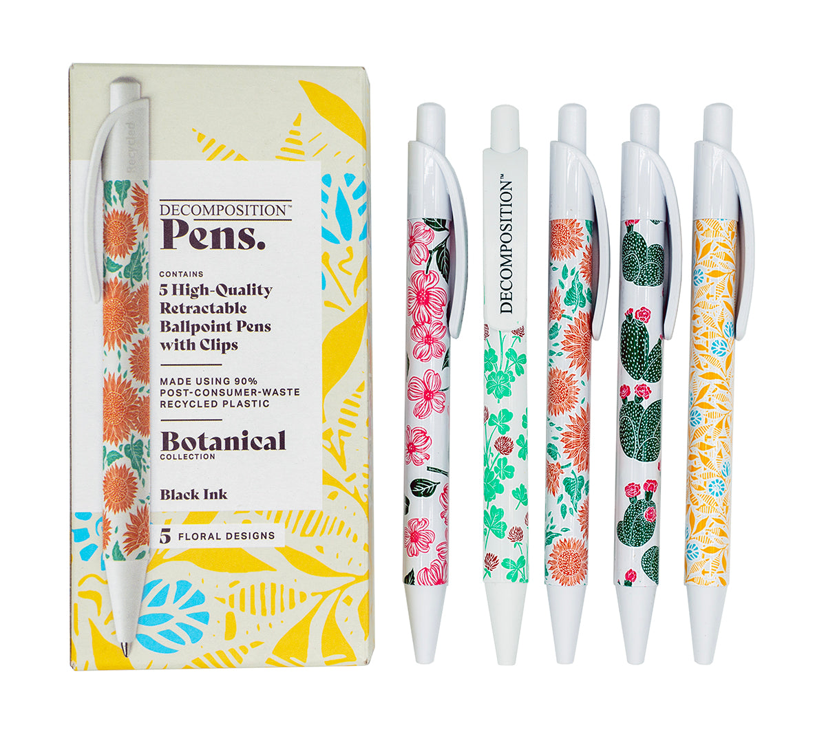 Botanical Decomposition Pens