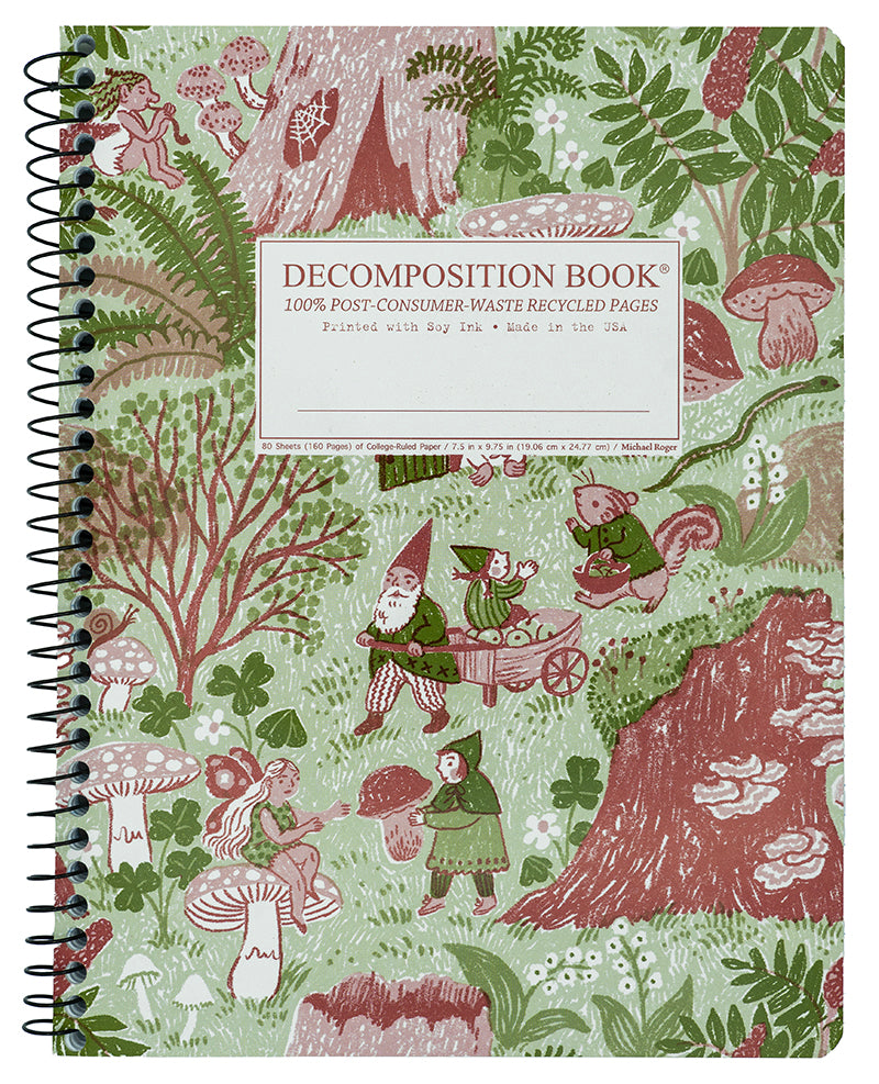 Lush Meadow Spiral Decomposition Book