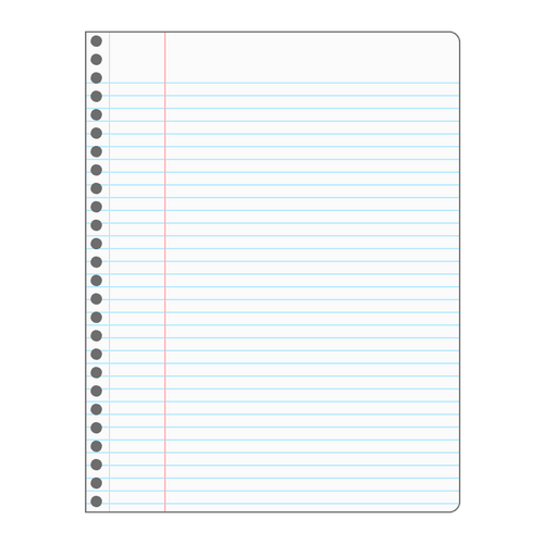 Deep Stretch - Composition Book, Lined Pages, 9.75 × 7.5 Notebook