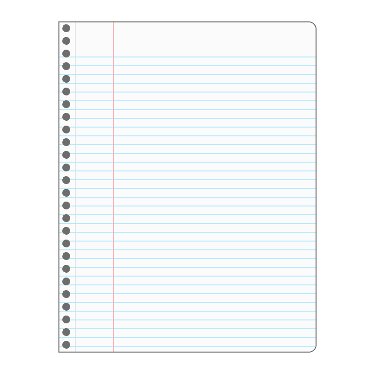 Linear Ruled Notebook Lined Notebooks - College & Narrow Ruled - Made in USA – Page 2
