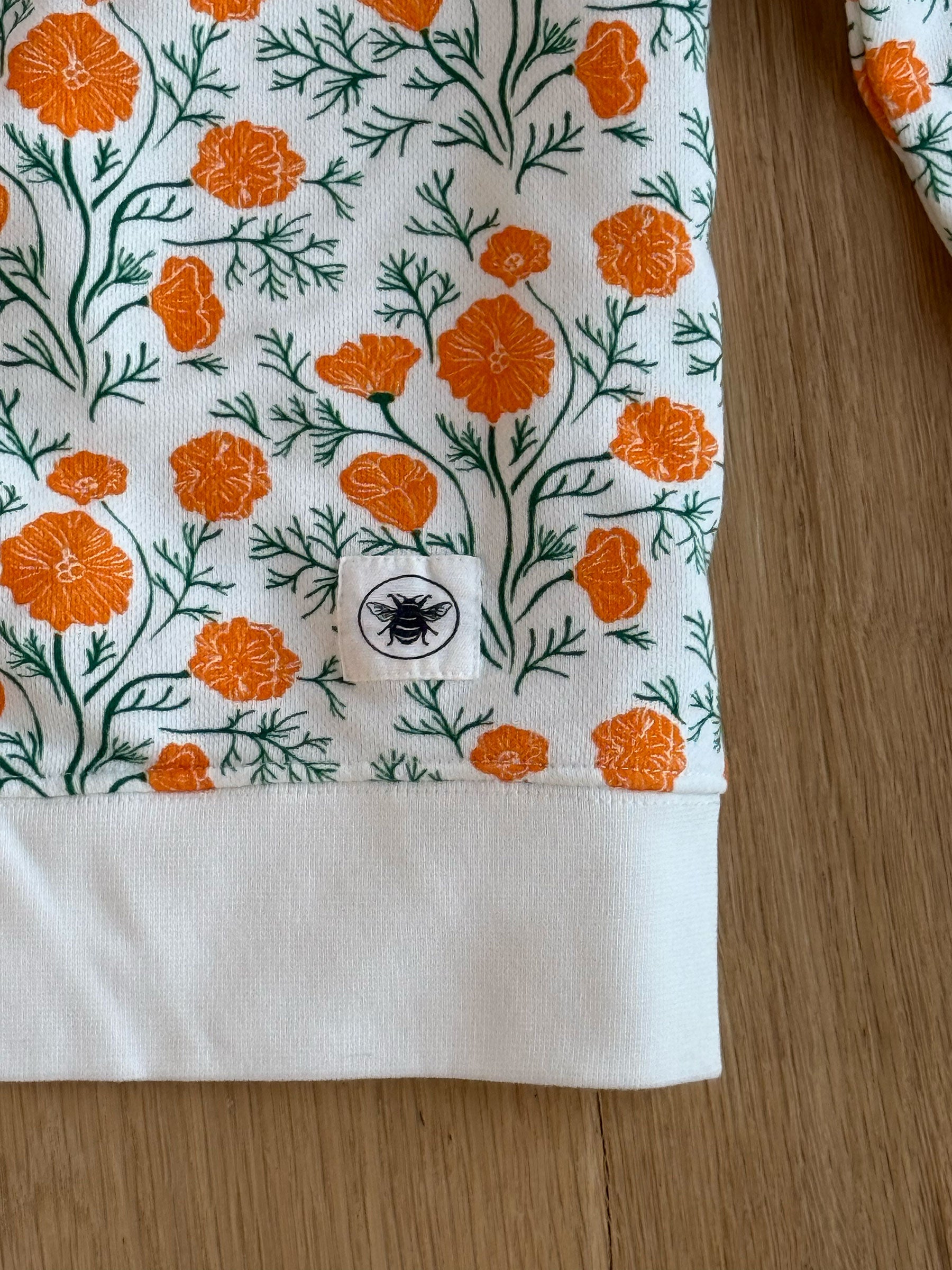 Apparel | Hooded Sweatshirt | California Poppies