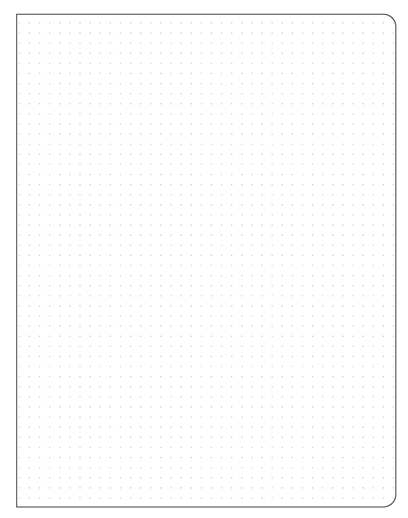 Beavertail Decomposition Book (Dot Grid Pages)