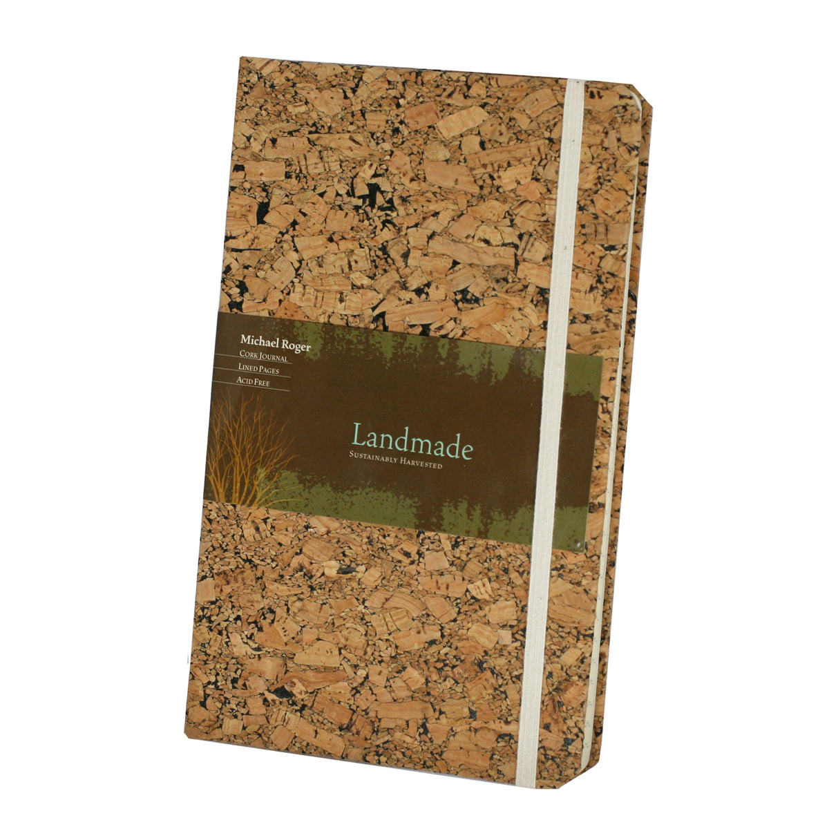 Cork Wrapped Journal | Medium Size | Lined Pages
