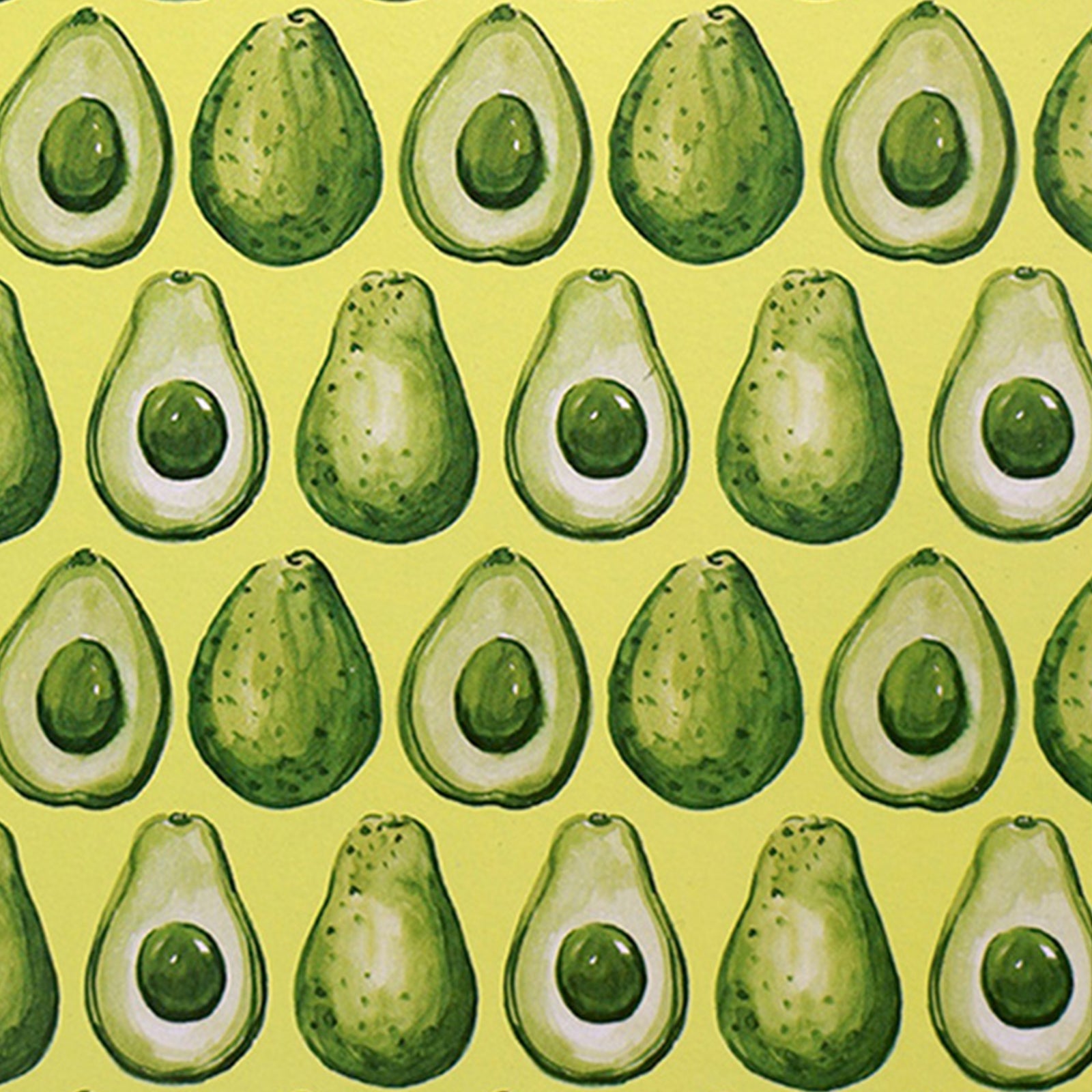 Avocado Composition Book (Wide Ruled Pages)